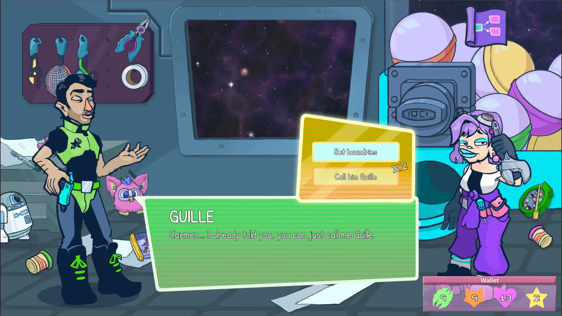 Space Diva Gameplay Screenshot 10