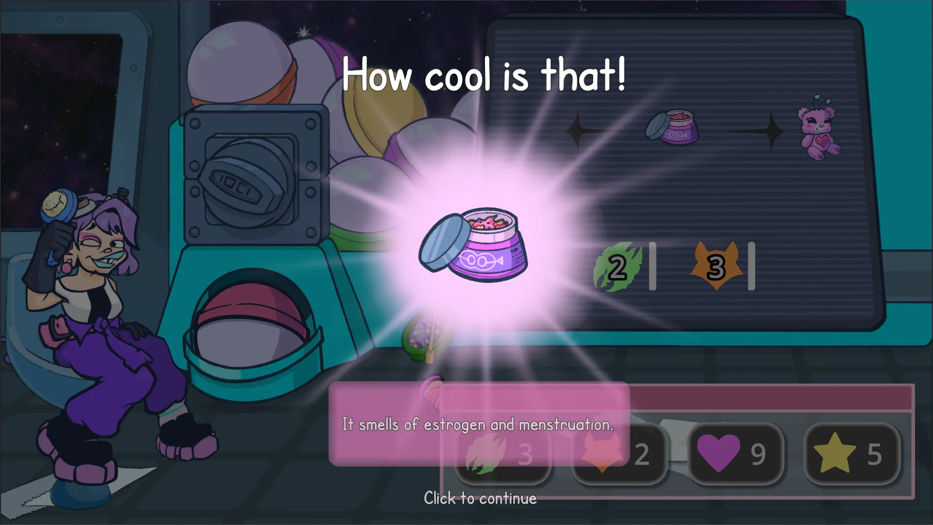 Space Diva Gameplay Screenshot 2
