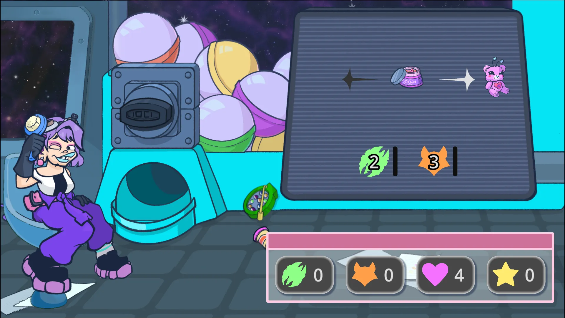 Space Diva Gameplay Screenshot 6