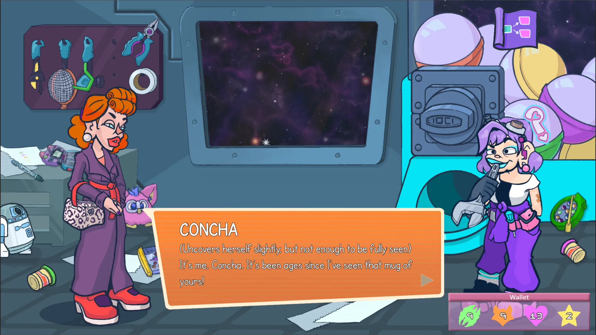 Space Diva Gameplay Screenshot 8